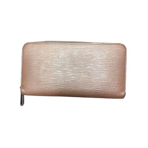 Louis Vuitton Monogram Kiss Lock Wallet Vintage Frame Coin Purse Authentic Made